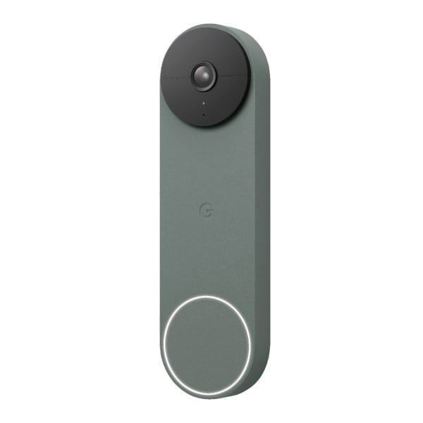 Nest Doorbell Battery xanh dam 1
