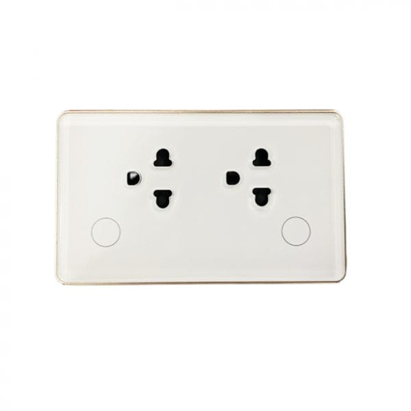 Ổ cắm thông minh đôi âm tường Tuya 10 o cam tuya w 2