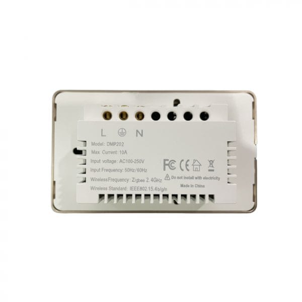 Ổ cắm thông minh đôi âm tường Tuya 11 o cam tuya w 3