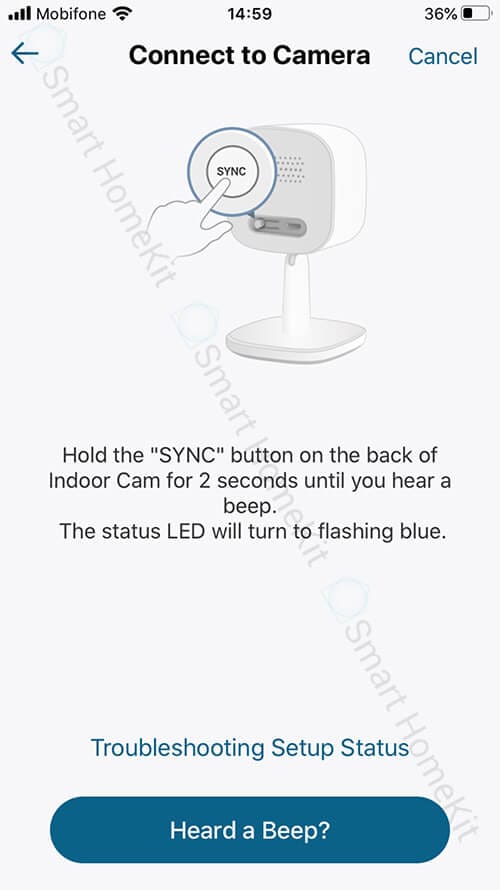 status led eufy camera