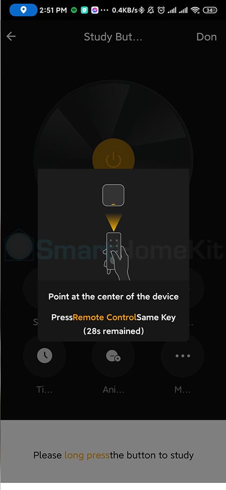 Hướng dẫn cài đặt điều khiển hồng ngoại Tuya S06 19 cai dat dieu khien hong ngoai tuya s06 smarthomekit 7d