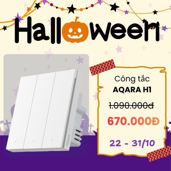 Công tắc Aqara H1 EU Smart Switch White - Quốc Tế