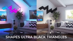 Shapes ultra black triangle