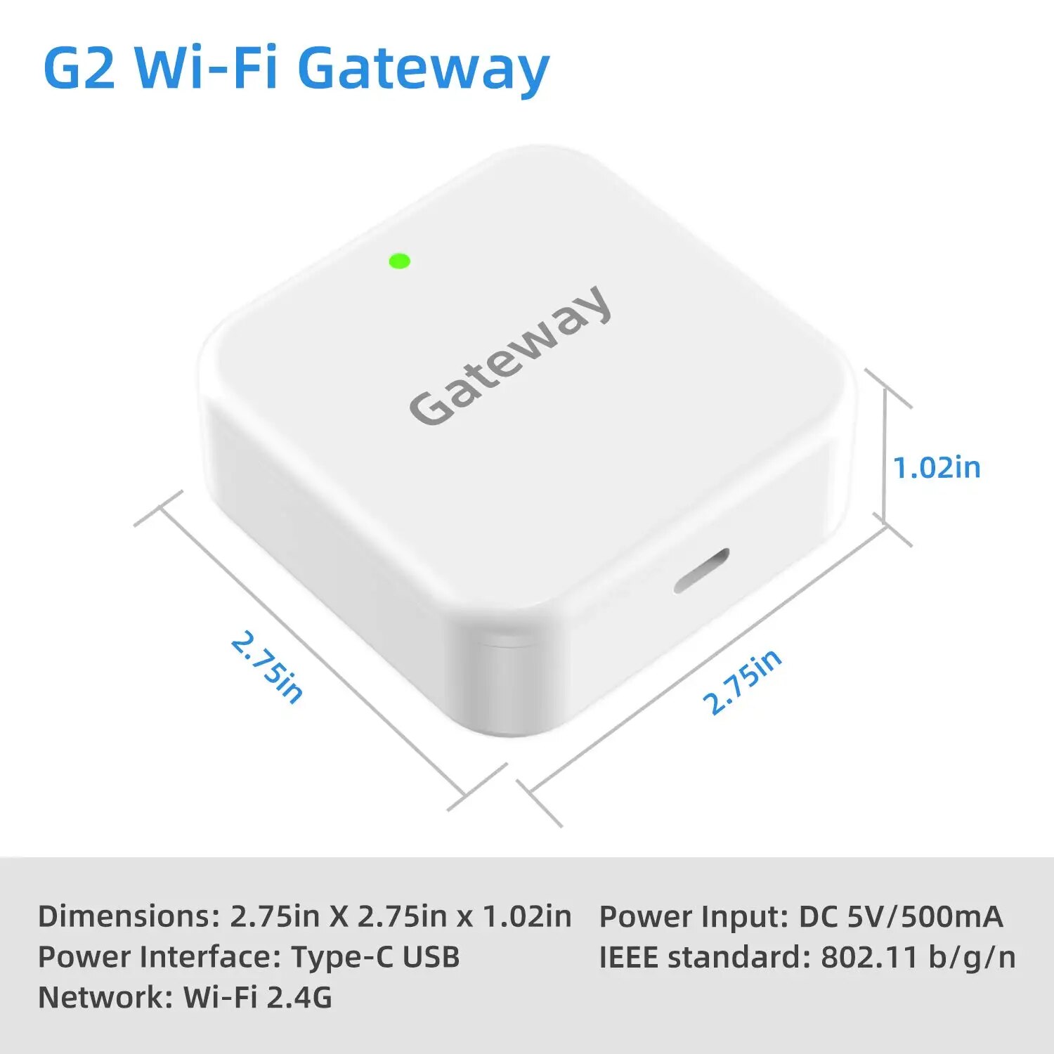 Bộ trung tâm Gateway G2 TTLock 7 TTLock G2 gateway