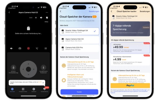 cloud aqara 3