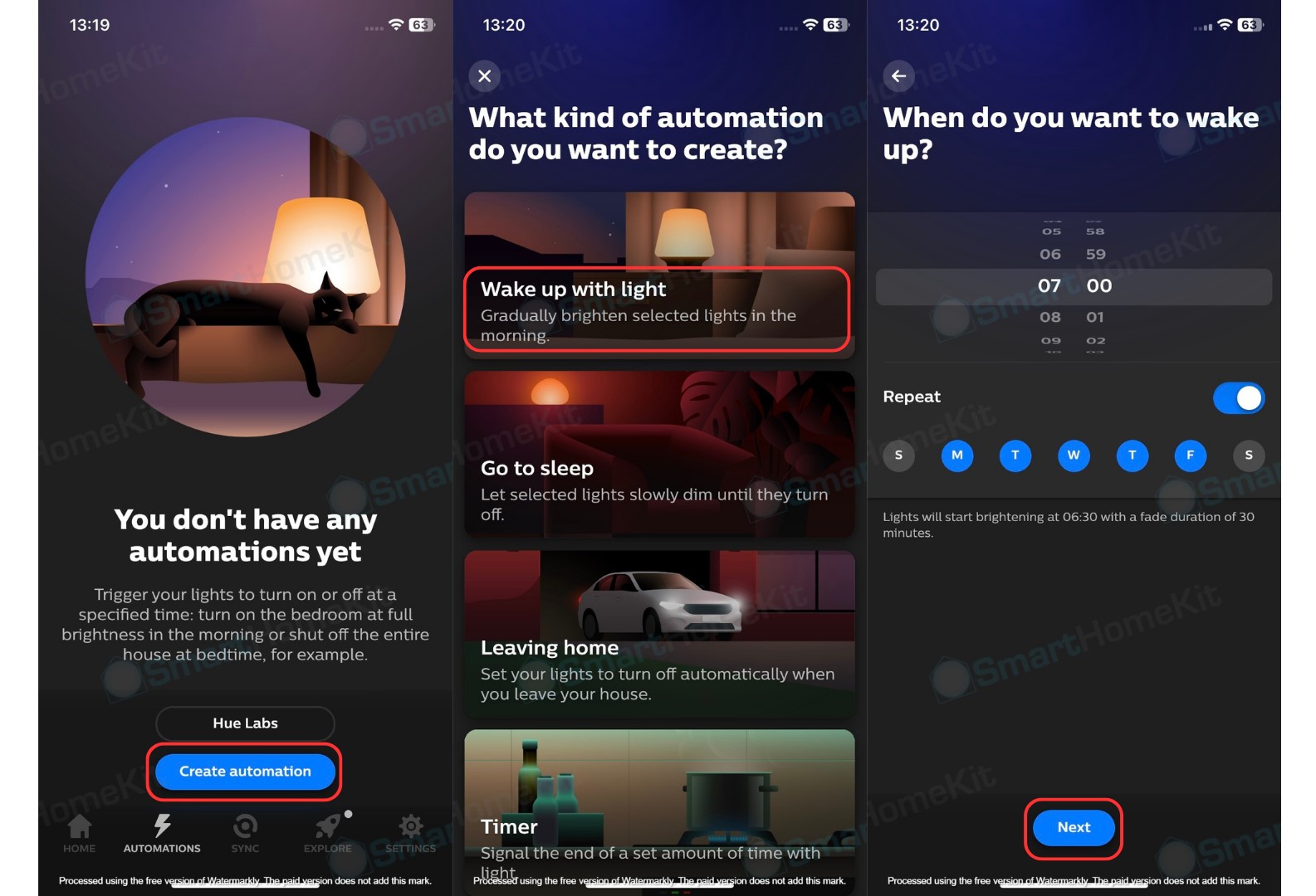 Hướng dẫn tự động hóa Routines với đèn thông minh Philips Hue