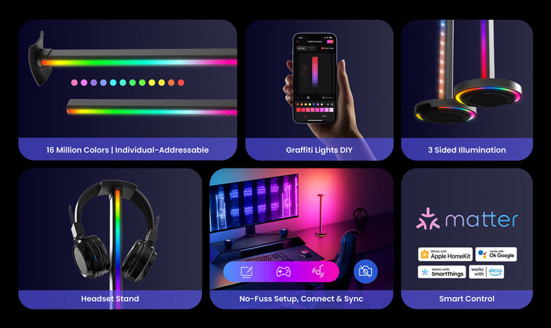 Yeelight ra mắt thanh đèn Yeelight Beam mới tích hợp Matter 3 yeelight beam news 1