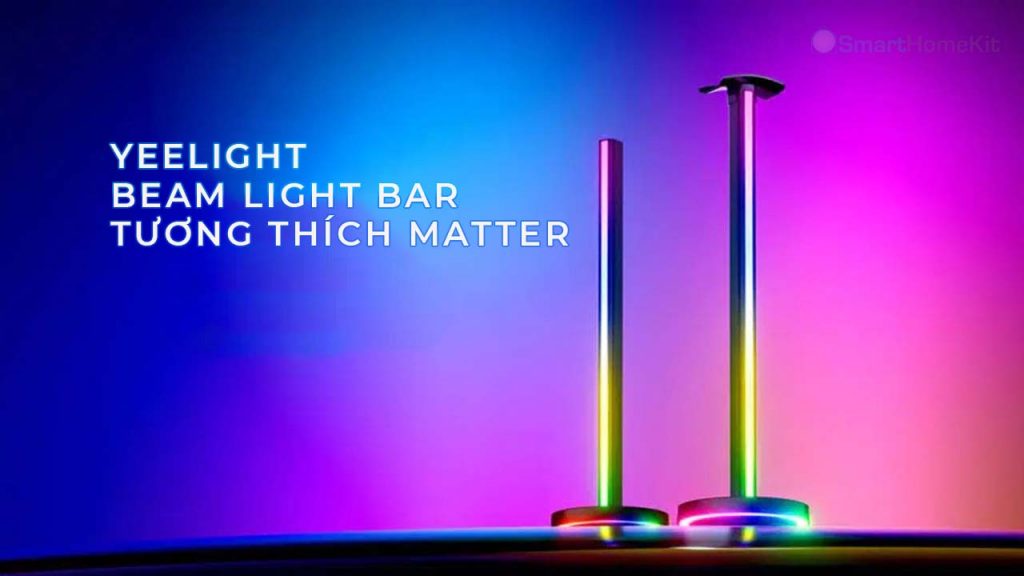 Yeelight ra mắt thanh đèn Yeelight Beam mới tích hợp Matter 1 yeelight beam news banner