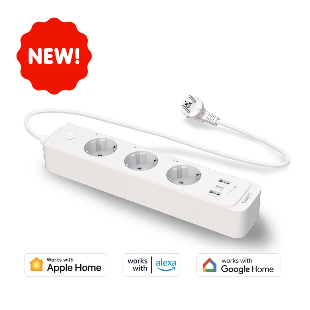 TP-Link Tapo P300 WiFi power strip  Works with Alexa, Google Assistant and  even HomeKit 