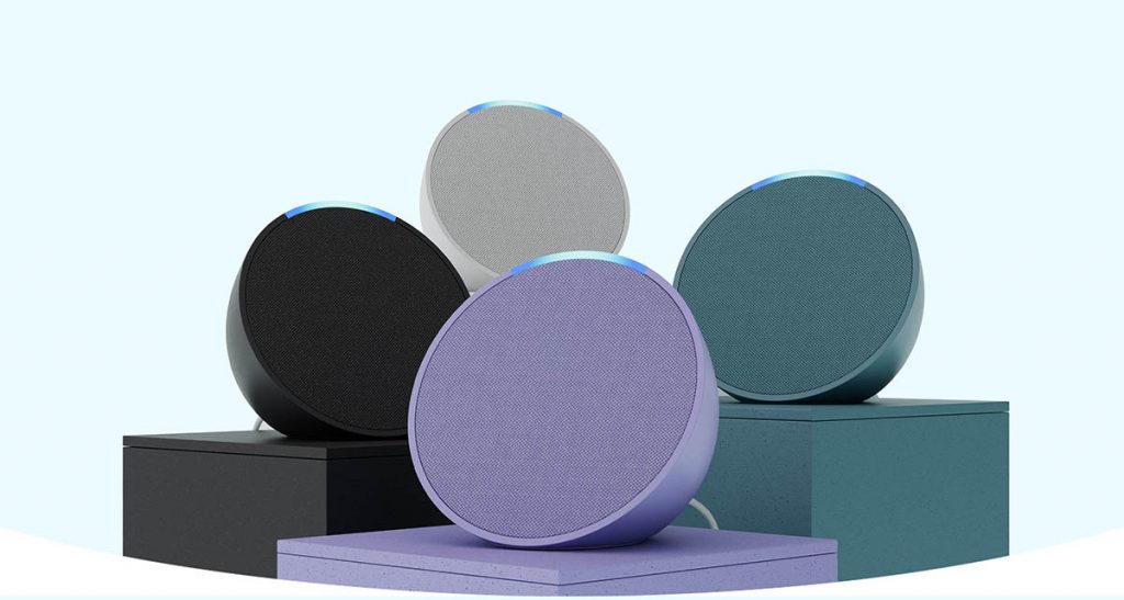 Amazon Echo Pop loa thông minh tích hợp Alexa - Smart HomeKit
