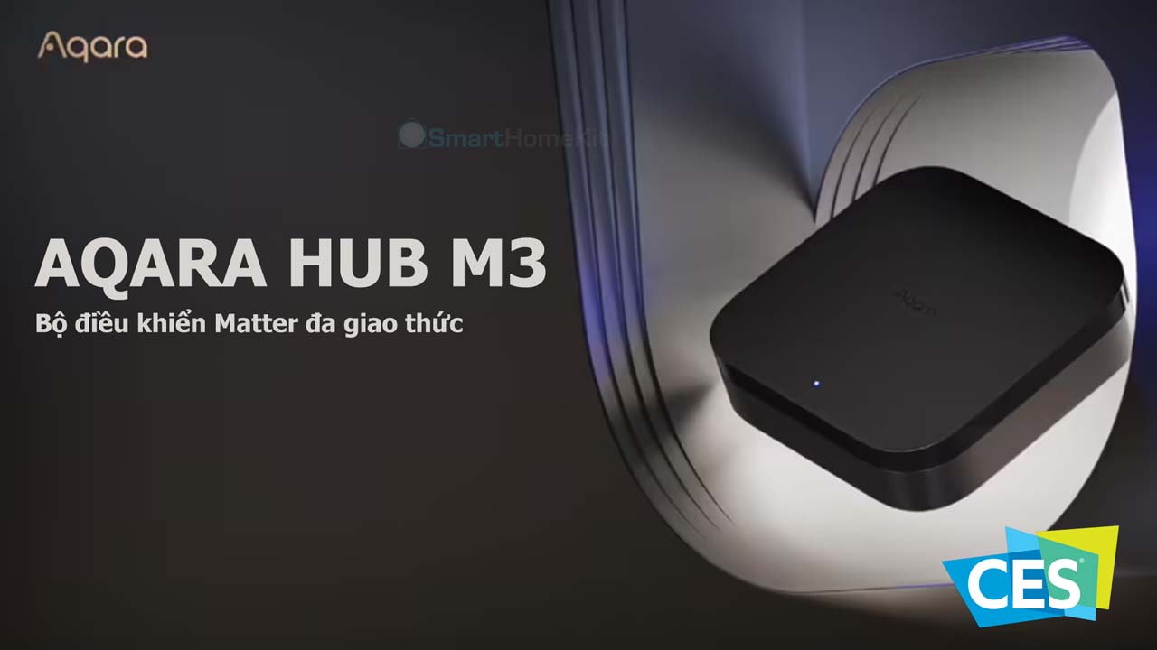 Aqara Hub M3 is a Matter controller and Thread border router