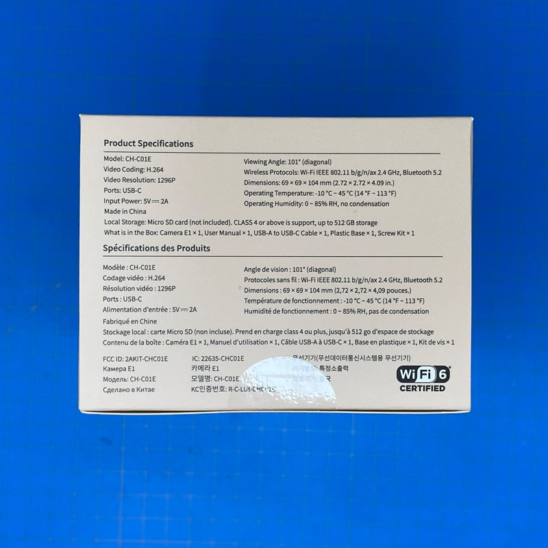 Review Camera Aqara E1 6E tương thích Homekit 4 Camera E1 box base