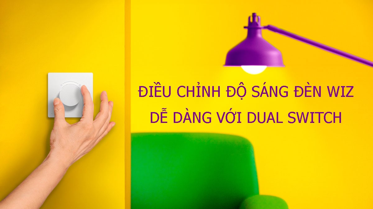 Signify ra mắt các dòng LED dây Wiz RGBIC mới năm 2024 8 20240617 wiz smart dial switch lifestyle 3
