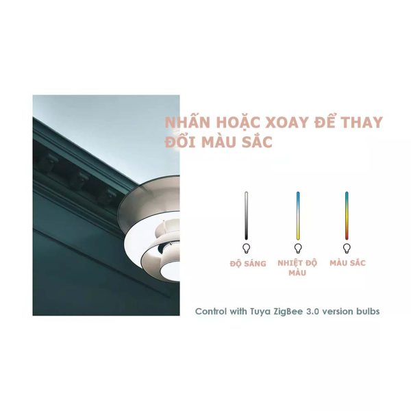 Nut xoay tuya 5
