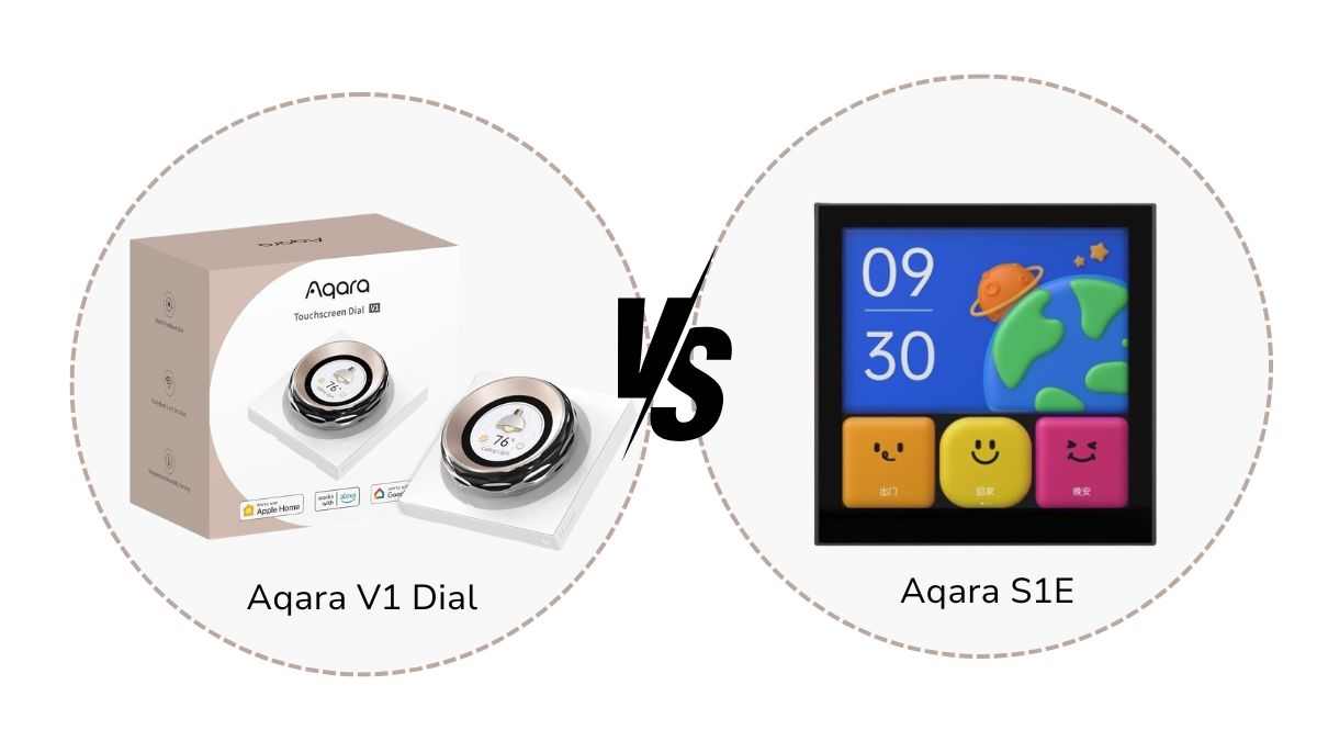 S1e So sánh công tắc Wifi Aqara Touchscreen Dial V1 và Magic Switch S1E