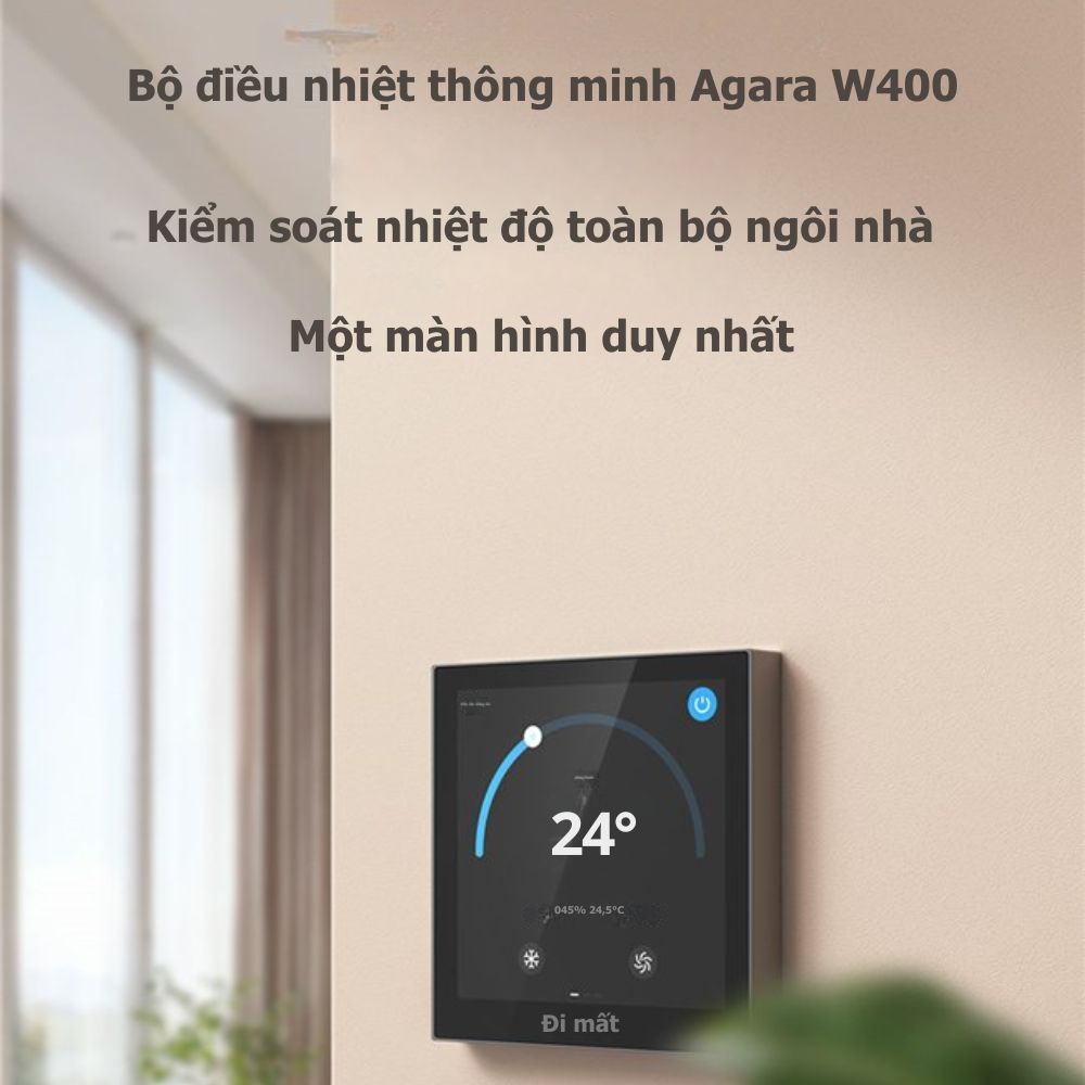 Aqara cho ra mắt màn hình điều khiển nhiệt độ thông minh Aqara W400 tại thị trường Trung Quốc 2 Aqara W400 news 1