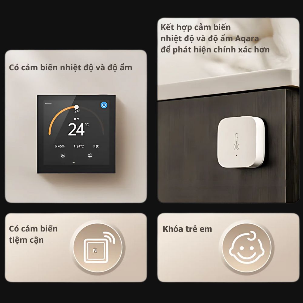 Aqara cho ra mắt màn hình điều khiển nhiệt độ thông minh Aqara W400 tại thị trường Trung Quốc 4 Aqara W400 news 7