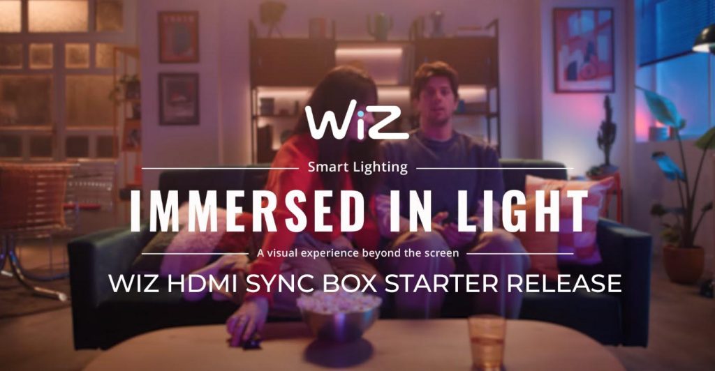 Philips WiZ Sync Box banner