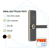 Khóa cửa gỗ mặt kính TTLock TG72 Smart Lock 10 TTLock free remote 2