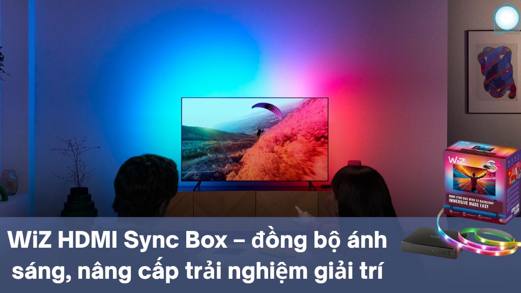 WiZ HDMI Sync Box – đồng bộ ánh sáng, nâng cấp trải nghiệm giải trí 1 WiZ HDMI Sync Box banner