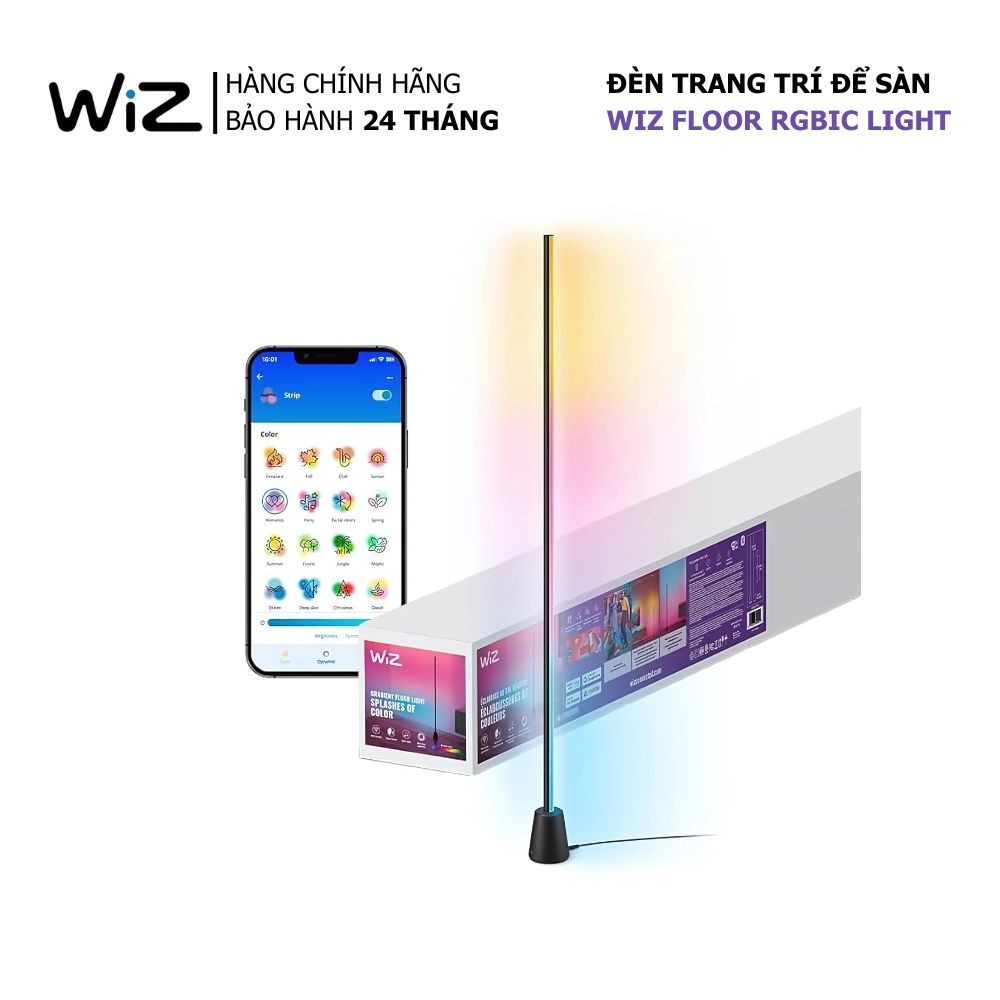 Đèn sàn Philips WiZ Gradient Floor Light 1.4m RGBIC 1 Đèn sàn Philips WiZ Gradient Floor Light 1.4m RGBIC