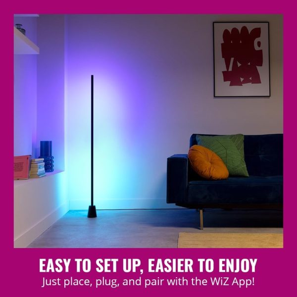 Đèn sàn Philips WiZ Gradient Floor Light 1.4m RGBIC 11 wiz pole floor website 6
