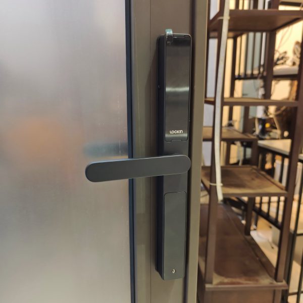 Khóa cửa nhôm Lockin thông minh Slim Lock 9 lockin slim 3