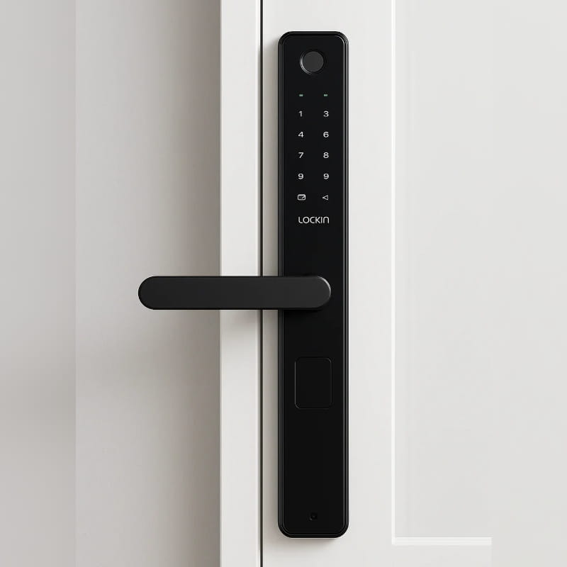 Khóa cửa nhôm Lockin thông minh Slim Lock 4 Khóa cửa nhôm Lockin thông minh Slim Lock - Ảnh 4