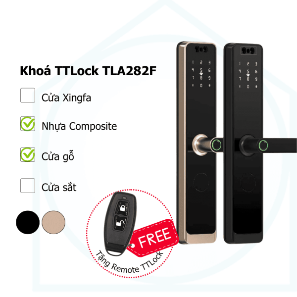 Khoá từ thông minh có FaceID TTLock TLA2828F