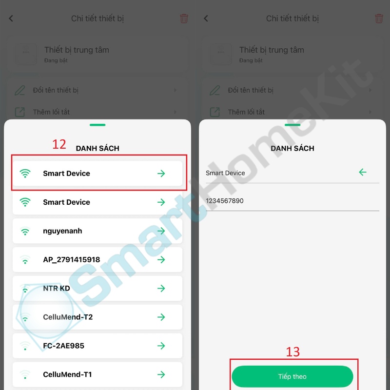 Hướng dẫn kết nối Hunonic Home Sever và công tắc Hunonic Smech 8 7 2
