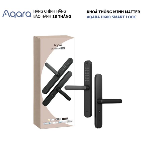Khoá cửa nhôm Aqara U600 Smart Lock