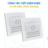 Công tắc tiết kiệm điện 13.56 MHz hình vuông TTLock Hotel
