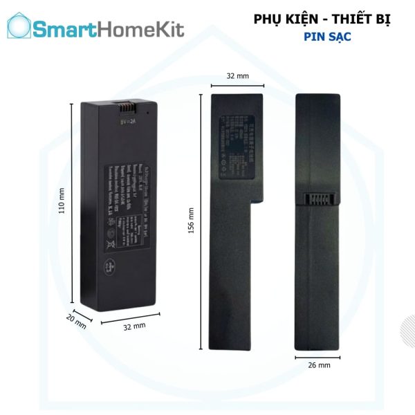 Tuya SmartLife - Thiết Bị Nhà Thông Minh Giá Tốt 96 Pin Sạc Khóa Cửa TTlock TLD30 Và TLA217